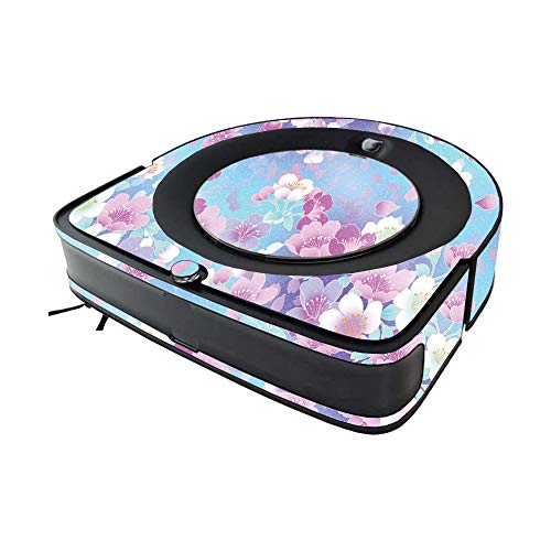 Image of MightySkins Glossy Glitter Skin Compatible with iRobot Roomba s9 Vacuum - in Bloom | Protective High-Gloss Glitter Finish | Easy to Apply and Change Styles | Made in The USA