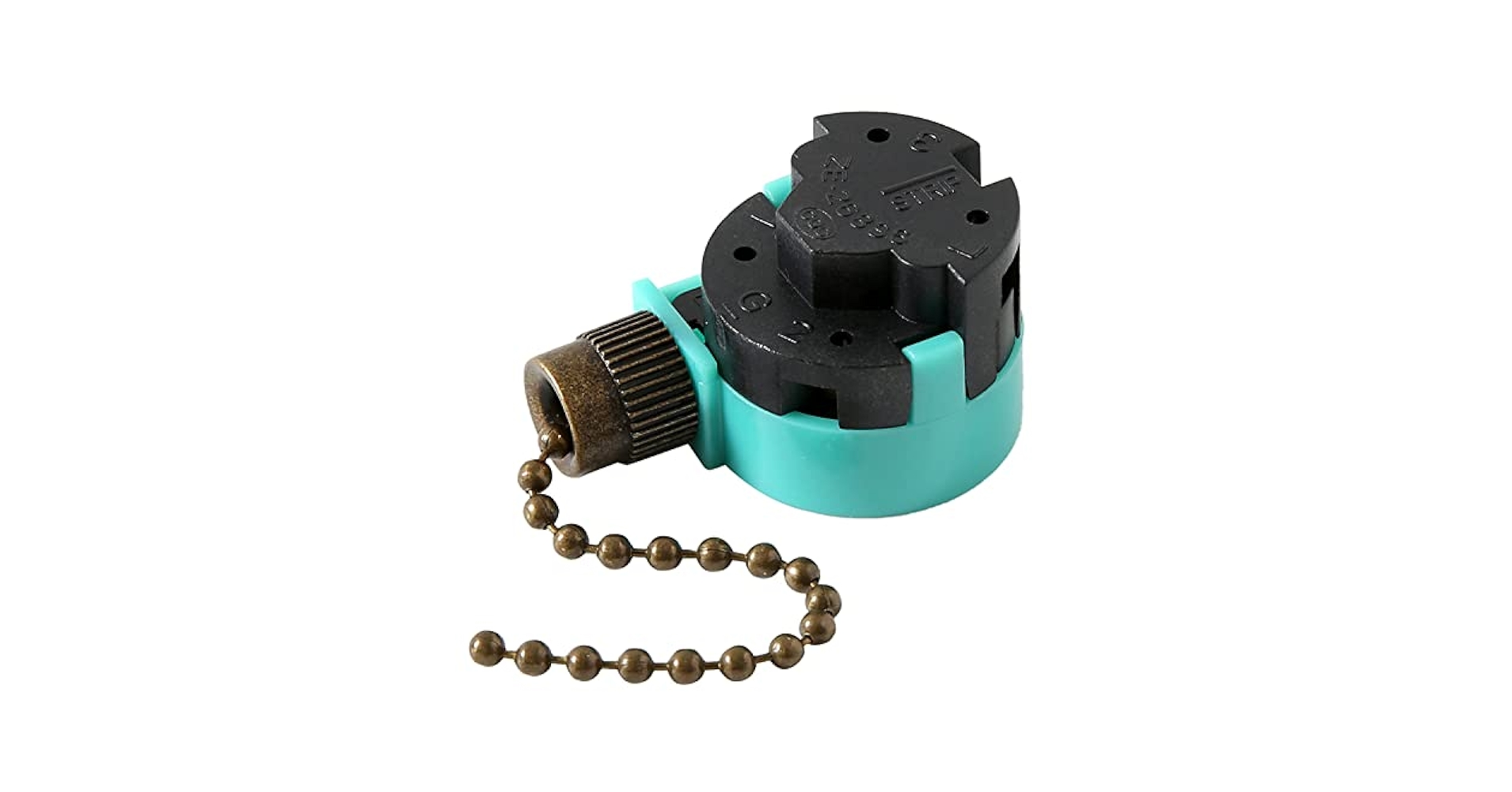 Akahttbn Ceiling Fan Switch ZE-268S6 3 Speed 4 Wire Bronze