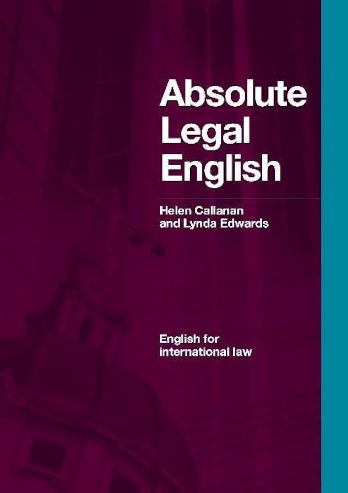 DBE:ABSOLUTE LEGAL ENGLISH BK& CD: Helen Callanan, Lynda
