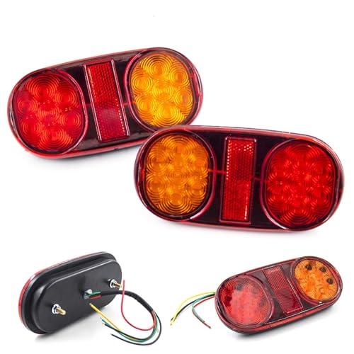 Luz trasera 12V 24V para camión y remolque con 14 LED 3