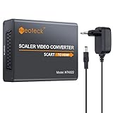 Neoteck SCART zu HDMI Konverter 1080P SCART auf HDMI Adapter mit 3.5mm Stereo-Kopfhörer Audio Video...