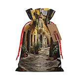 Estética mejorada: cada bolsa de regalo italiana con estampado Old Street viene con una etiqueta de papel kraft, añadiendo un toque de elegancia y ternura, haciendo que tu presentación de regalo sea aún más especial.