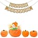 Jute Burlap Little Pumpkin Banner Fall Baby Shower Gender Reveal Birthday Party Garland Decoration