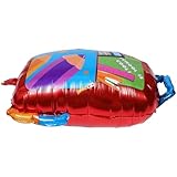Design ludique en forme de à dos : la forme unique de ce ballon en forme de à dos ajoute une touche de créativité et de fantaisie à toute fête de rentrée scolaire, ce qui en fait un favori des enfants. ballon gonflable en aluminium, décoration de table pour la rentrée scolaire
