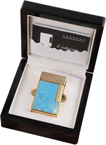 Encendedor de butano clásico de doble llama, carcasa cobre miniatura 7