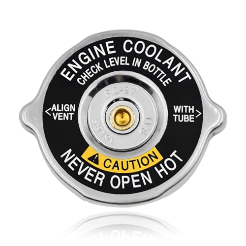 Image of Radiator Cap Replacement Fit For 1985-2002 GM Chevy Buick GMC Pontiac Vehicles, Replace 10409635 RC27 Engine Radiator Tank Cap