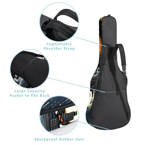 JRHEJTFZ Housse pour guitare acoustique de 1,9 cm d’épaisseur – Imperméable – Durable et élégant – Imprimé panda mignon, Multicolore 4., 42.9×16.9×4.7 in, Motif imprimé tendance - Les Beatles, Paul McCartney, John Lennon, RIngo Starr, George Harrison JRHEJTFZ Housse pour guitare acoustique de 1,9 cm d'épaisseur - Imperméable - Durable et élégant - Imprimé panda mignon, Multicolore 4., 42.9x16.9x4.7 in, Motif imprimé tendance – Image 4