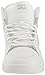 DC Women's Manteca 4 High Top Skate Shoe White/Silver 8