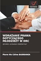 WDRAZANIE PRAWA DOTYCZACEGO MLODZIEZY W DRC: REFORMY, WYZWANIA I PERSPEKTYWY (Polish Edition) 3841682324 Book Cover