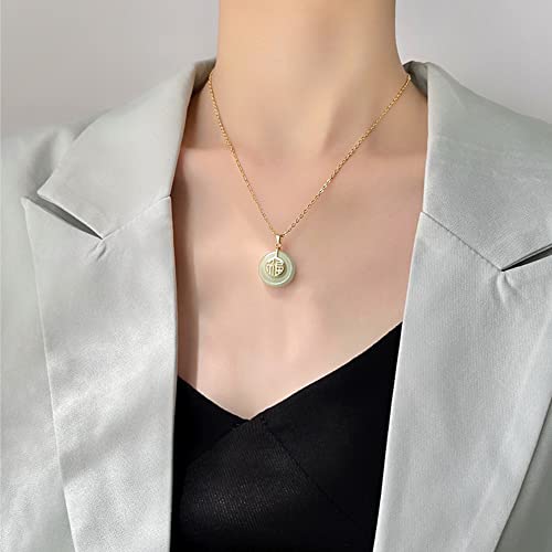 B&D Good Fortune Pendant Necklace in 18kt Gold Plated2