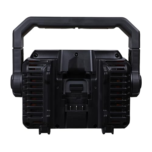 Dewalt LED Akku-Baustellenleuchte DCL077 (sehr hohe Lichtstärke von bis 2.000 Lumen, robuster Multi-Positionsgriff, IP54, mit Stativaufnahme 1/4' und 5/8', Lieferung ohne Akku und Ladegerät)