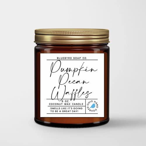 Pumpkin Pecan Waffle Scented Candle Jar