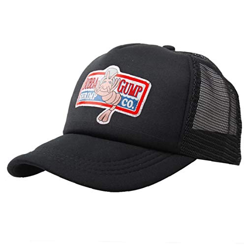 Forrest Gump del Sombrero del Casquillo De Cosplay 1994 Bubba Gump Caps Gump Ejecución De Deporte Al Aire Libre Neto Sombrero De La Malla De Béisbol del Sombrero del Snapback Capsula