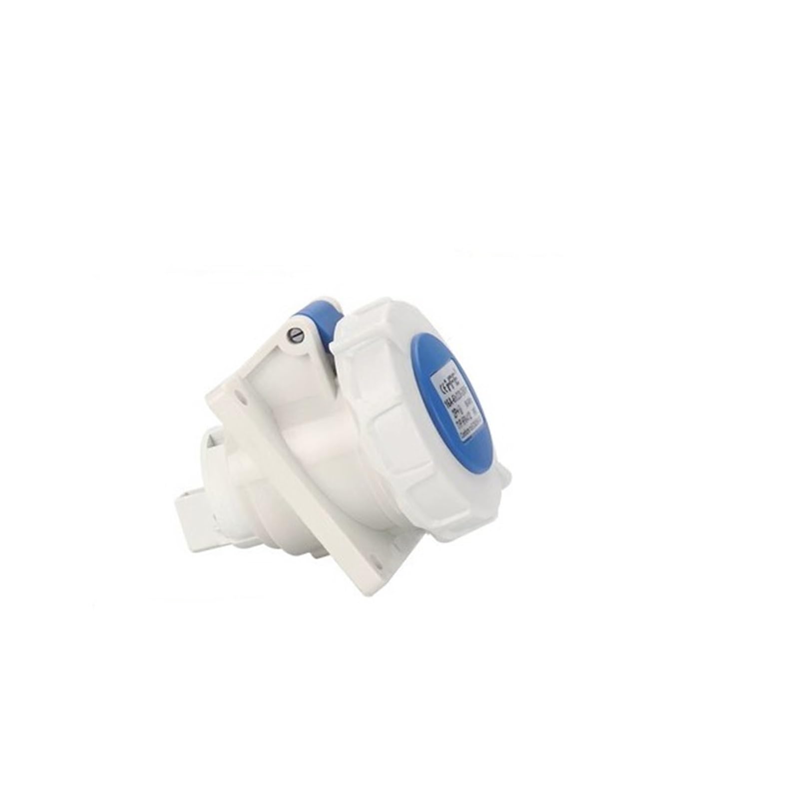 MUYTQAERG IP67 Industrial Plug and Socket 3P 4P 5P 16A/32A Waterproof Connector Electrical Connection Flame Retardant Nylon Shell(32a-tilt Sockets)
