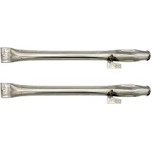 Nexgrill Replacement Stainless Steel Tube Burner Models 720-0830, 720-0864, 720-0888, 720-0894 Pack of 2