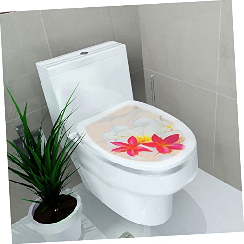 Decoración de baño Ciieeo con calcomanías modernas de tres piezas 5