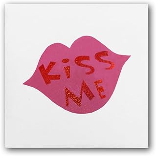 KissMe Premium Stretched Canvas 16x16 / Silk (Semi Gloss)