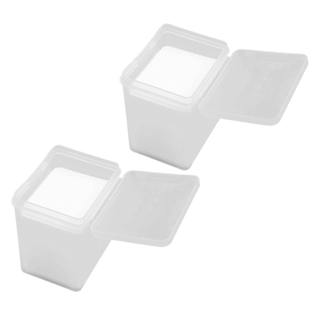 IWOWHERO Lash Adhesive Remover Wipes Pcs Boxes Gel Remover Residue Cleansing Pad Lash Supplies