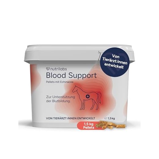 NutriLabs Blutunterstützung Pellets für Pferde