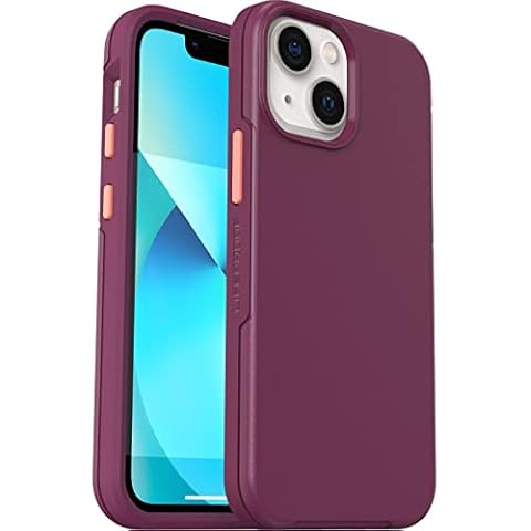 LifeProof SEE Case for iPhone 13 mini / iPhone 12 mini with MagSafe, Shockproof, Drop proof to 2 Meters, Ultra-Slim, Protective Thin Case, Sustainably Made, Purple Cover