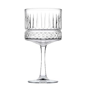 Pasabahce Bicchieri da Cocktail Elysia – Set di 4 Bicchieri da Cocktail in Vetro Trasparente da 500 cc – Design Elegante per Aperitivi, Feste, Cocktail Party, e Occasioni Speciali