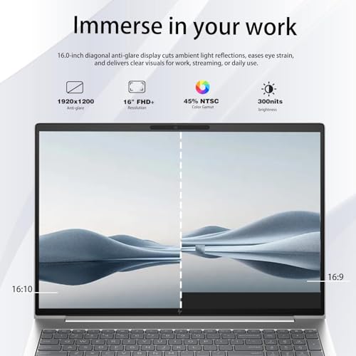 Image of HP Elitebook 660 G11 16 inch FHD+ Business Copilot AI Laptop, Intel 12-Core Ultra 7 165U vPro, 64GB DDR5, 2TB SSD, Wi-Fi 6E, 5MP IR Camera, Fingerprint, Backlit Keyboard, 2X Thunderbolt 4, Windows 11 Pro
