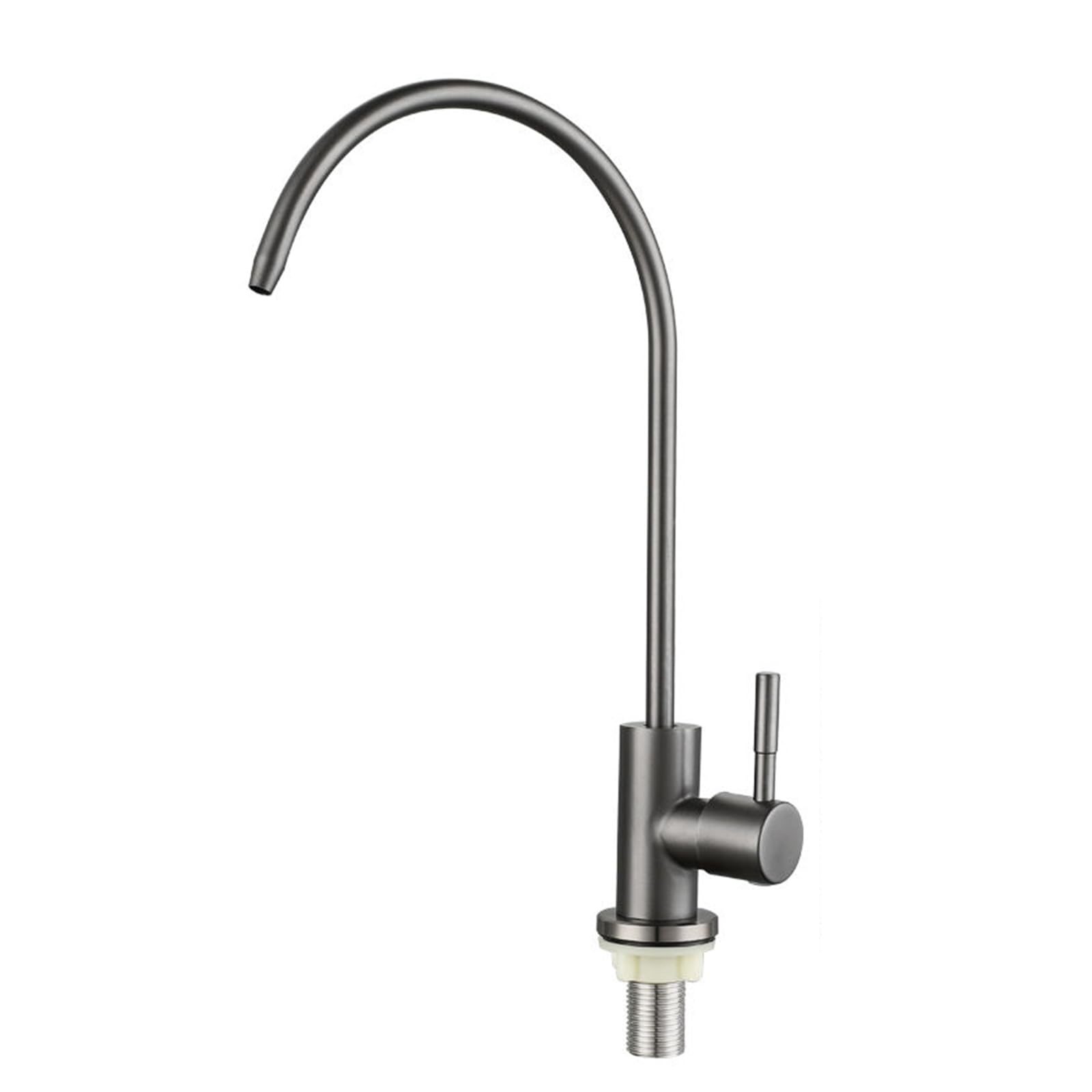 Faucet Filter Tap for Sink, Stainless Steel Kitchen Faucet Gun Gray
