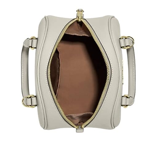 Coach Crossgrain Leather Sydney Satchel Bag In Chalk #TOP2