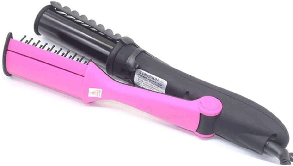 NANZU Hair Curler - Curling Iron Hair Curler with Ceramic Coating Barrel Professional Curling Wand Instant Heat up