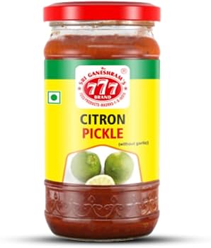 パセリ 777 Citron Pickle 300g | Authentic South Indian Style Achar