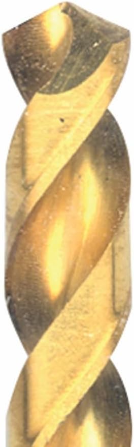 Bosch TI4154 6 pc. 27/64 in. x 5-3/8 in. Titanium Nitride Coated Drill Bits (Bulk)