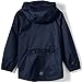 Lands' End School Uniform Kids Packable Rain Jacket X-Large Classic Navy