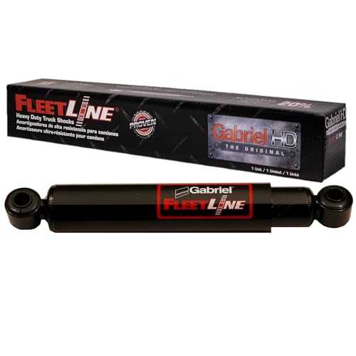 Image of Gabriel 83144 FleetLine HD Truck Rear Shocks Fits Hendrickson HAS Series; International; Holiday Rambler; Monaco Coach A Motorhomes RV Roadmaster; OEM# 47902-26, 60670-007, 01809924