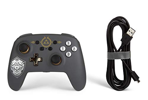 Powera 1518384-01 Controle P/ Nsw Wired Controller Zelda - Hylian Shield - Nintendo Switch