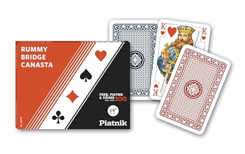 Piatnik 219733 Romme Bridge - Canasta Spielkarten