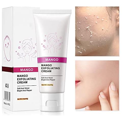 Hocossy Face Scrub Face Exfoliator Gel for Deeply Cleaning Face and Exfoliating Blackheads, Moisturising Exfoliator for All Skin Types Cover