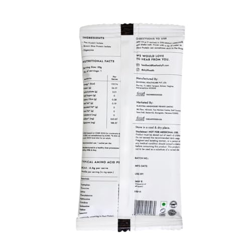 Image of Shyft Plant Protein Isolate Travel Pack | Unflavoured (33g x 7 Sachets, Total 231g) | Pea & Rice Protein | 24g Protein | 4.2g BCAA | Easy to Digest | 5 Clean Ingredients | No Chemicals
