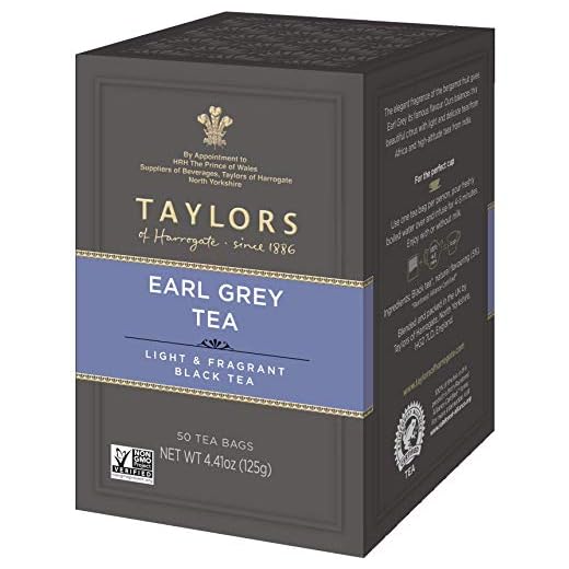 Taylors of Harrogate Earl Grey Tea, 50 Count