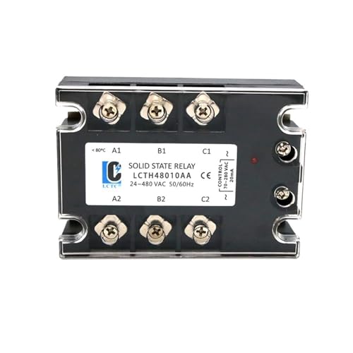 Relais Statique triphasé LC évite les pannes de contacteur AC-AC 100A 24-480V