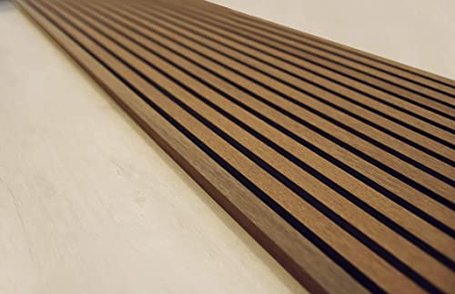 Akupanel Eindlat | Afwerklijst | Verouderd Eiken | 260 cm - Afbeelding 4