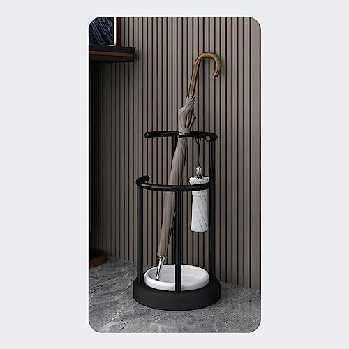 Égouttoir pour parapluies courts et longs qui résout le problème des sols d'entrée mouillés