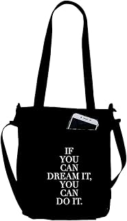 Bamm Black Digital Print Tote Bag-25