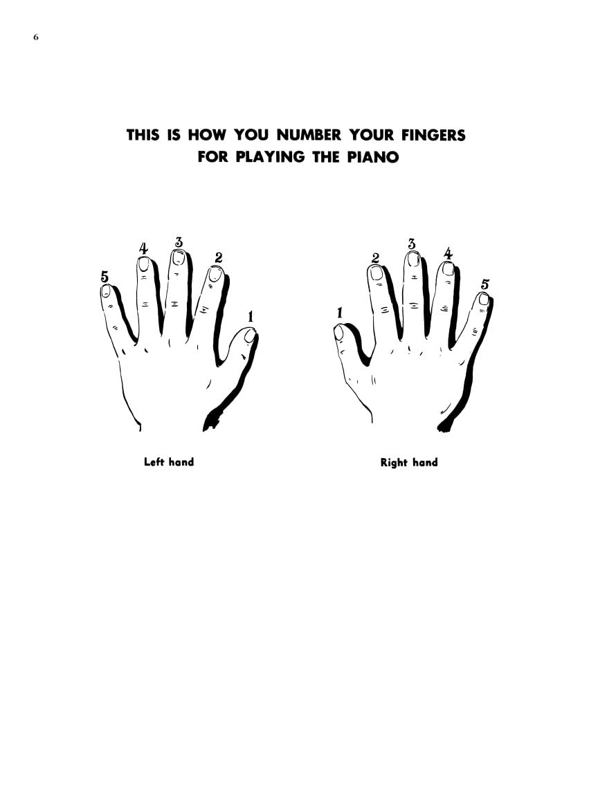 Step by Step Piano Course - Book 1: Sheet Music: 01
