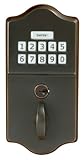 Emtek Oil Rubbed Bronze classic style electronic keypad deadbolt