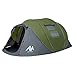 Zelt 4-6 Personen Wasserdicht, Pop up Zelte Familienzelt [5 Fenster] Riesiges Camping Zelt Doppelwandig Wurfzelt Shelter 6-Mann Zelt mit Vorraum für Outdoor Sport Picknick Wandern Reisen Strand
