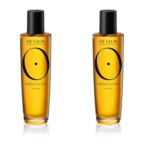 Image of Revlon Professional OROFLUIDO PRECIOUS ARGAN OIL ELIXIR, Nourishing Hair Treatment With Vegan Argan Oil – 100ml (Pack of 2)