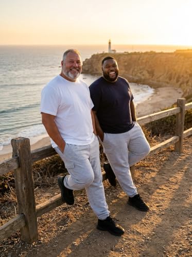 Image of MC BIG & TALL Men's Big and Tall T-Shirts - Stretch Cotton Crewneck T-Shirt Sizes 3X-10X - Durable & Breathable Everyday Tee