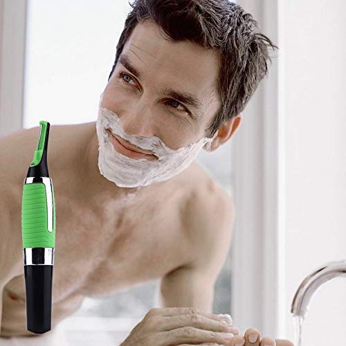 Micro Trimmer Built-in Light Multifunctional Hair Remover Personal Hair Ear Nose Neck Eyebrow Trimmer Razor for Men