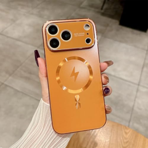 Coque magnétique iPhone 17 Pro à objectif plaqué et charge sans fil stable