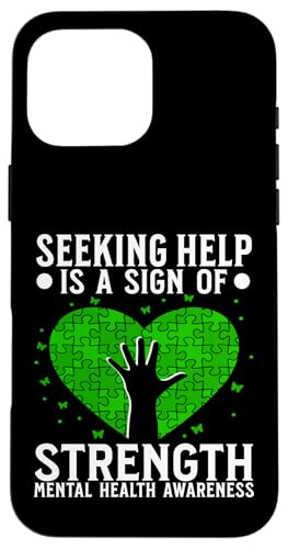 Mental Health Awareness Men Women Kids Mental Health Gifts �X�}�z�P�[�X iPhone 16 Pro Max �p